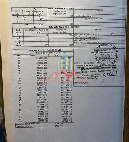 Casă individuală cu 2 camere cu Canalizare în Crivina