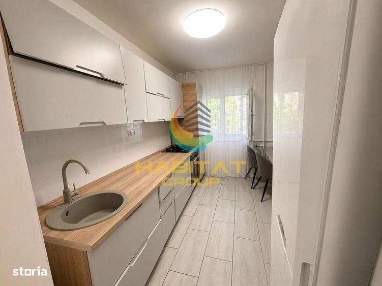 Apartament cu 2 camere semidecomandat în Giurgiului