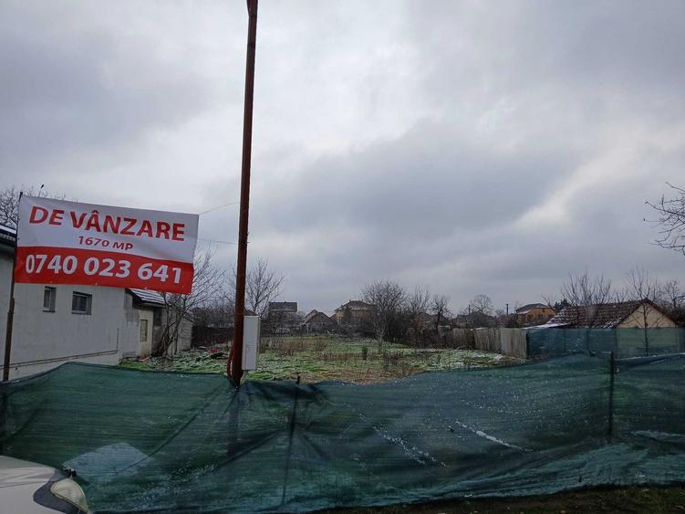 Teren de 1670 mp, în Sânleani