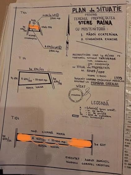 Teren de 45500 mp, în Cogealac