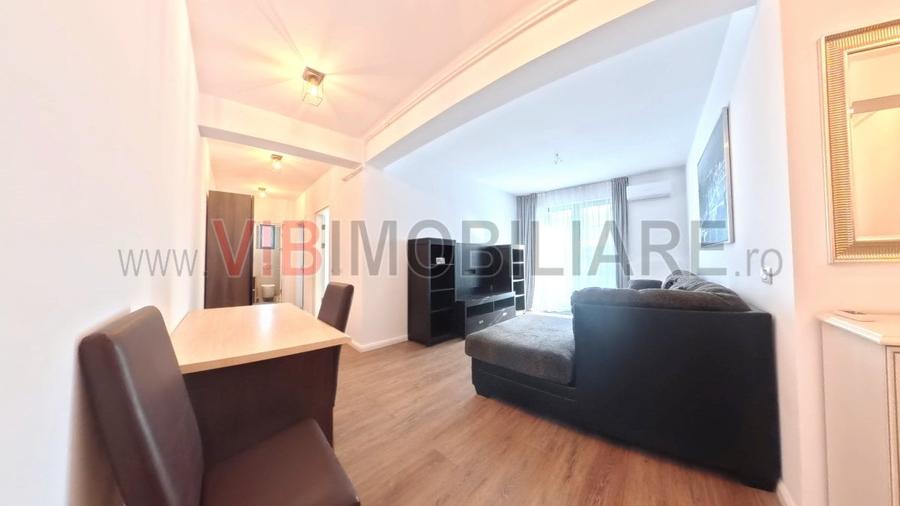 Apartament cu 2 camere semidecomandat, mobilat în Străulești