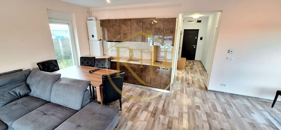 Apartament cu 2 camere semidecomandat, mobilat în Giroc