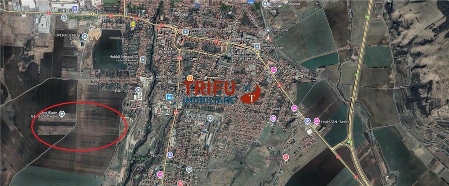 Teren Construcții intravilan de 600 mp, în Sebeș