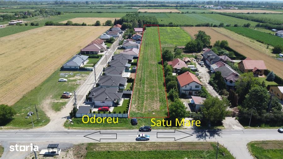 Teren de 6158 mp, în Odoreu
