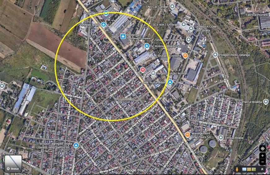 Teren Construcții intravilan de 941 mp, în Chercea