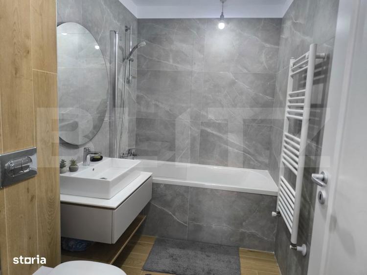 Apartament cu 2 camere decomandat, mobilat în Valea Cetății