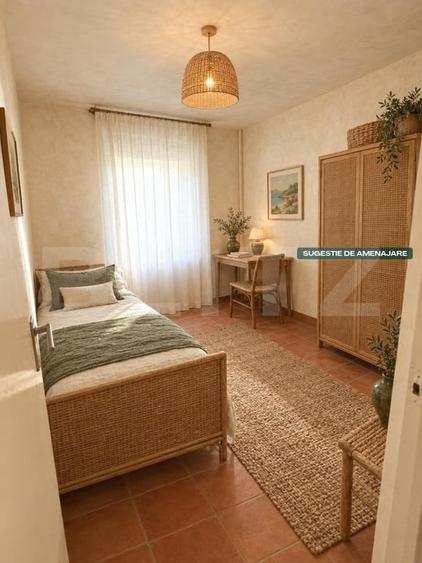 Apartament cu 2 camere semidecomandat, mobilat în Electroprecizia