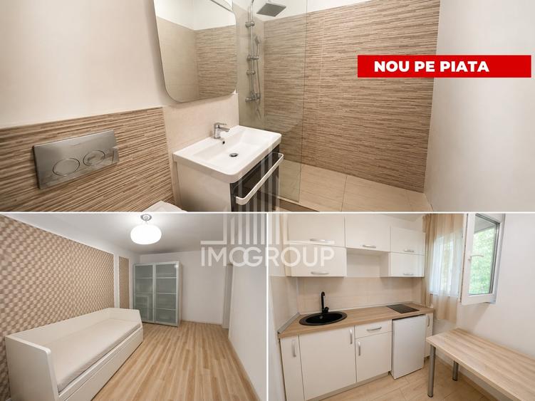 Garsonieră decomandată, mobilată în Zorilor