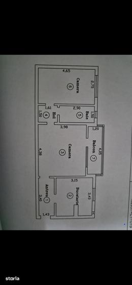 Apartament cu 2 camere în Girocului