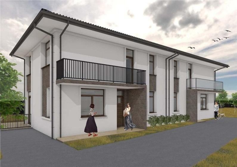 Casă individuală cu 4 camere cu Teren 250 Mp în Gilău