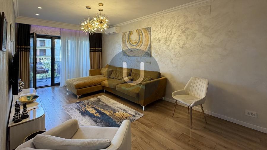 Apartament cu 2 camere decomandat, mobilat în Voluntari
