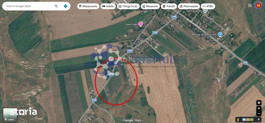 Teren intravilan/extravilan 10.000 mp, Horlesti