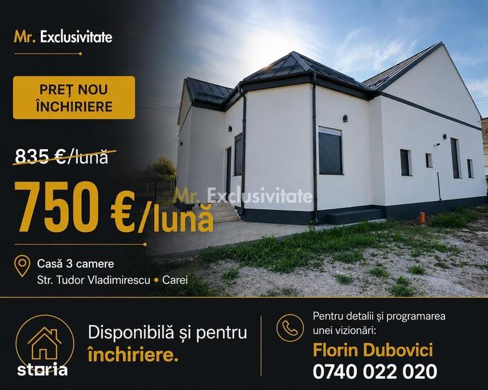 Casă cu 3 camere cu Teren 630 Mp în Central