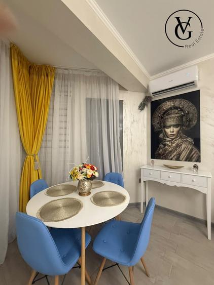 Garsonieră decomandată, mobilată în Mamaia-Sat