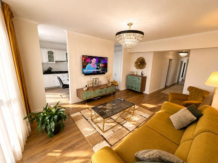 Apartament cu 3 camere decomandat, mobilat în Bucureștii Noi