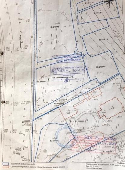 Teren Construcții intravilan de 1175 mp, în Tei