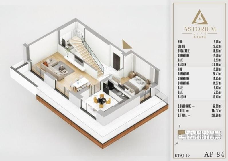 Apartament 5 Camere Moderne în Complex Rezidențial de Lux | Comision 0% - 2