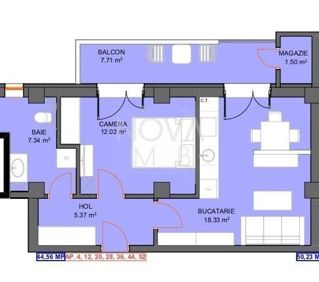 Apartament - 2 camere - Str. Doamna Stanca - 1