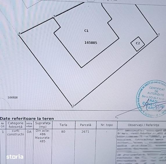 Casă cu 4 camere cu Teren 485 Mp în Central
