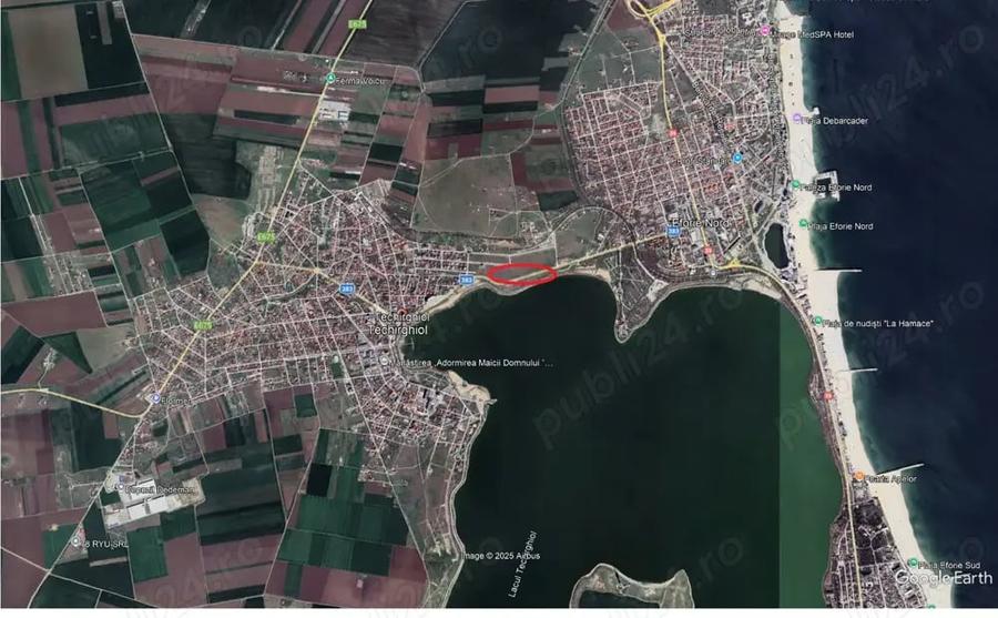 Teren de 5000 mp, în Techirghiol