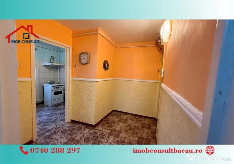 Apartament cu 3 camere semidecomandat în Zimbru