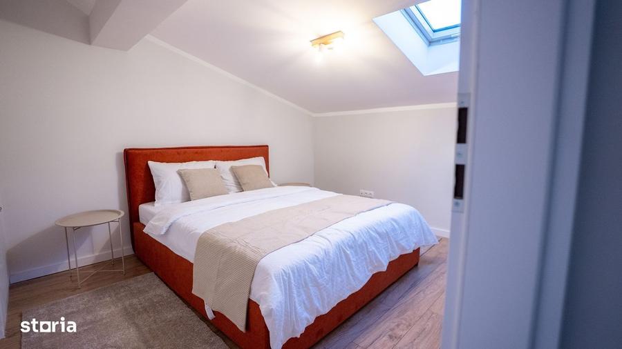 Penthouse superb in ansamblu nou cu vile - 4 camere - mobilat + utilat - 5