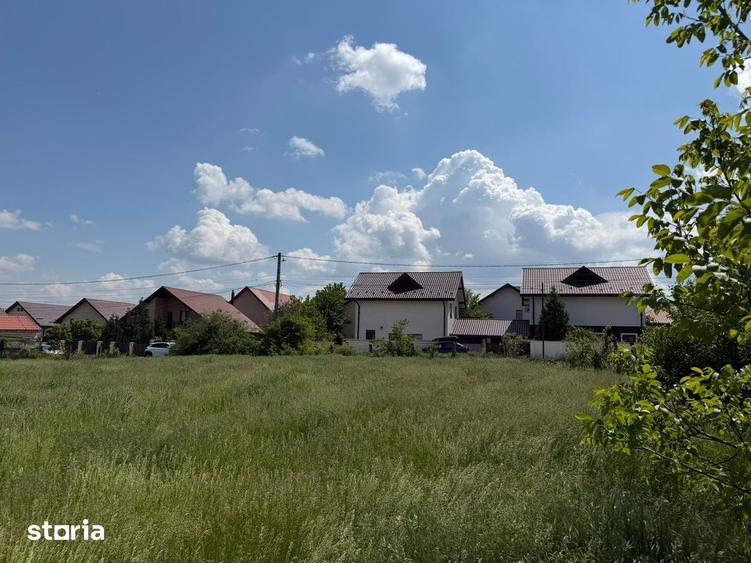 Teren de 1000 mp, în Ciurea