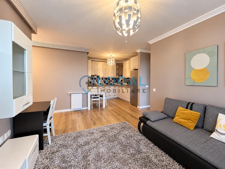 Apartament cu 2 camere semidecomandat, mobilat în Bună Ziua