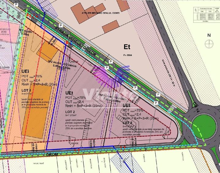 Teren Construcții intravilan de 12800 mp, în Nord