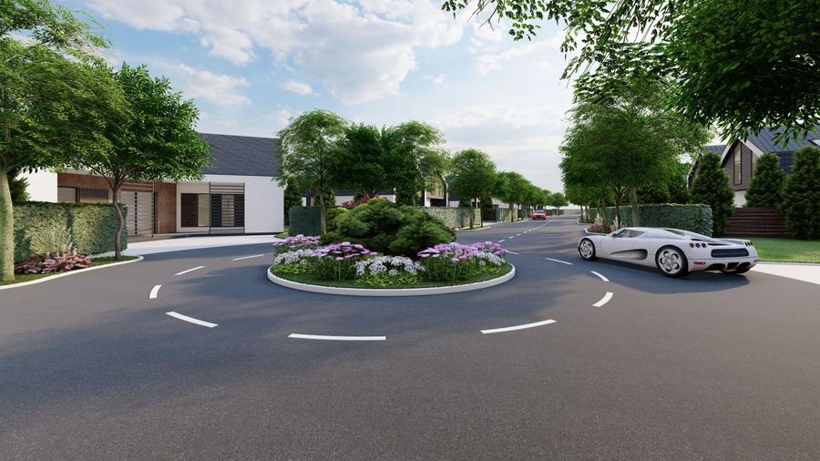 Teren Construcții intravilan de 374 mp, în UTA