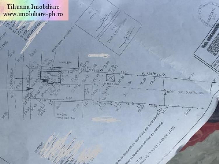 Teren Construcții intravilan de 2900 mp, în Blejoi