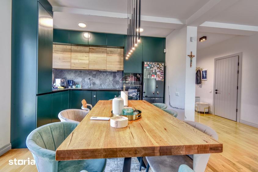 Duplex 4 camere, superfinisat, terasa, zona linistita in Someseni - 14