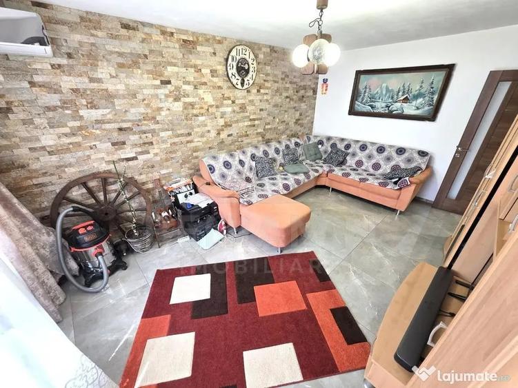 Apartament cu 2 camere semidecomandat în Rovine