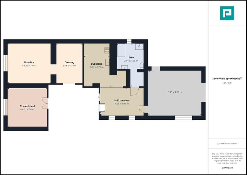 Casă cu 3 camere cu Teren 1065 Mp în Central