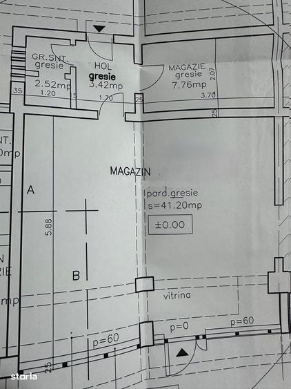 Spațiu comercial, de 55 mp, în Podu Roș