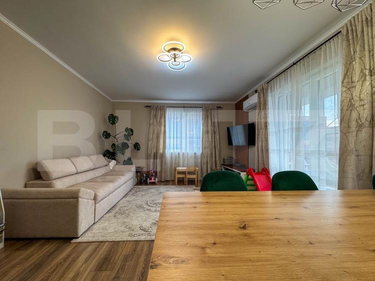 Apartament cu 3 camere decomandat, mobilat în Apahida