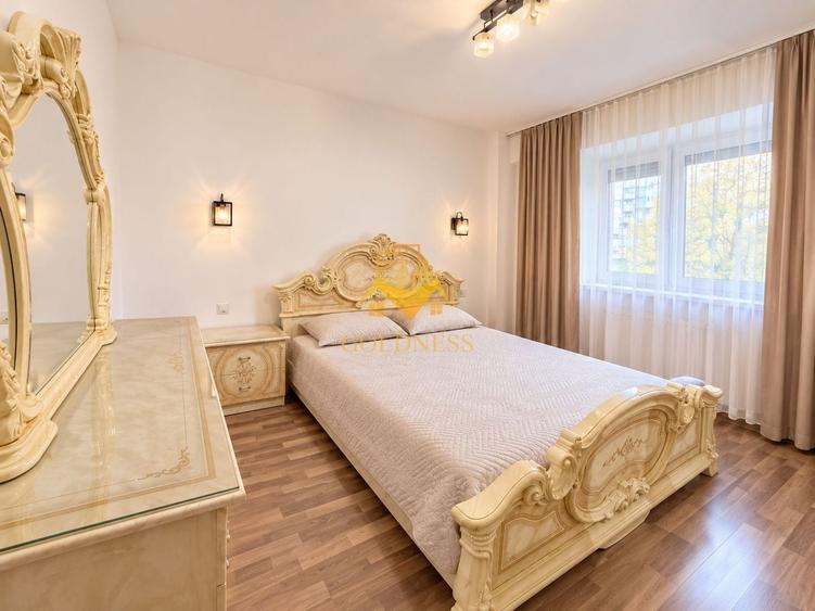 Apartament cu 3 camere decomandat, mobilat în Mărăști