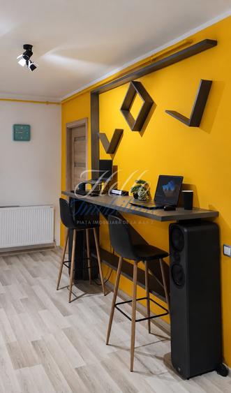 Apartament cu 2 camere semidecomandat, mobilat în Florești