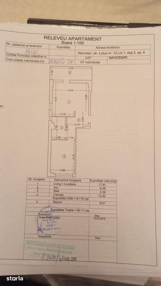 Apartament cu 2 camere, mobilat în Nord