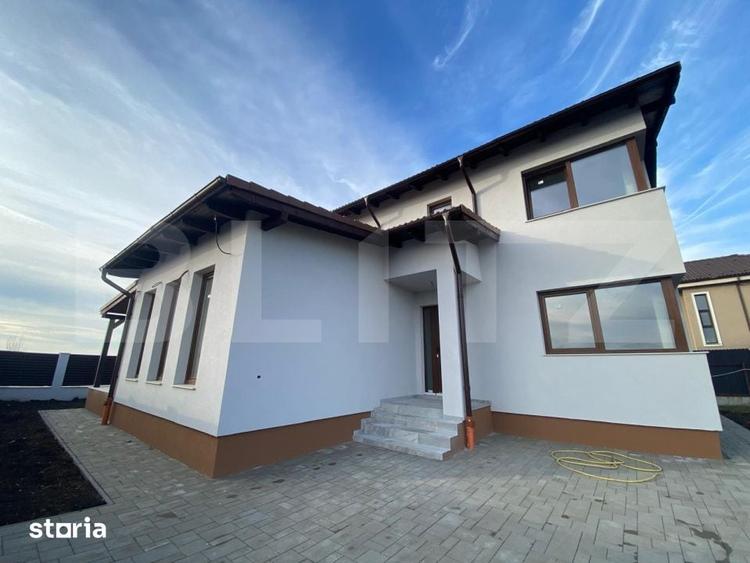 Casa moderna si luminoasa, cu spatii vitrate generoase, 610mp teren, 1 - 11