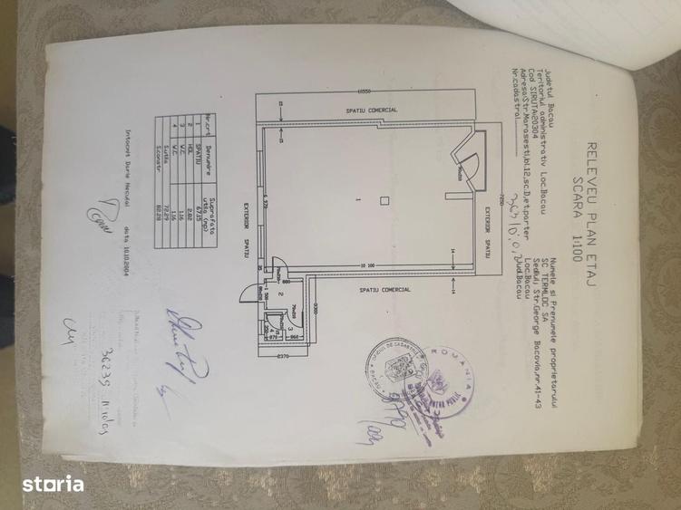 Spațiu comercial, de 72 mp, în Central
