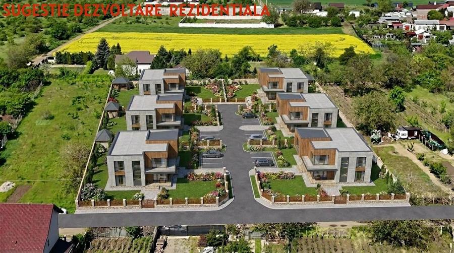 Teren Construcții intravilan de 7305 mp, în Fundulea