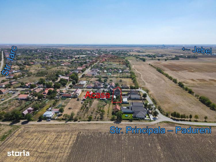 Casă cu 6 camere cu Teren 638 Mp în Pădureni