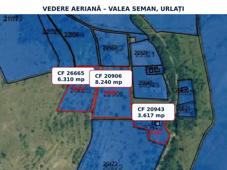 Casă cu 3 camere în Valea Seman
