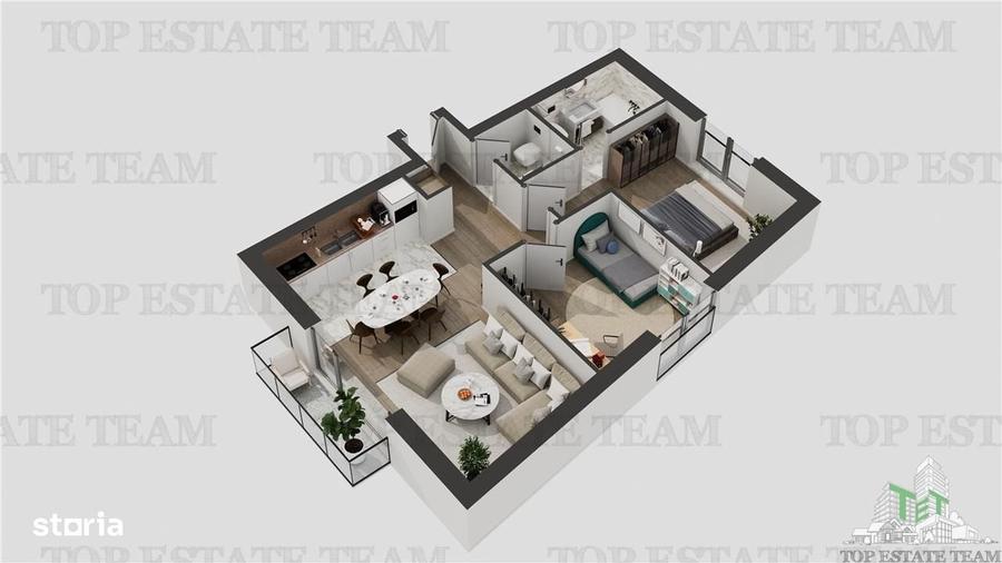 Apartament cu 3 camere în Băneasa — fotografia 3