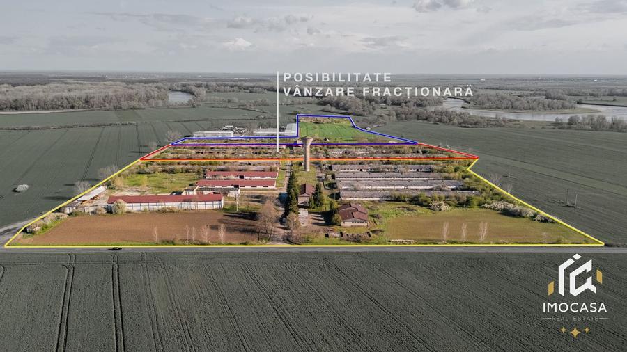 Spațiu industrial, de 28,000 mp, în Nord