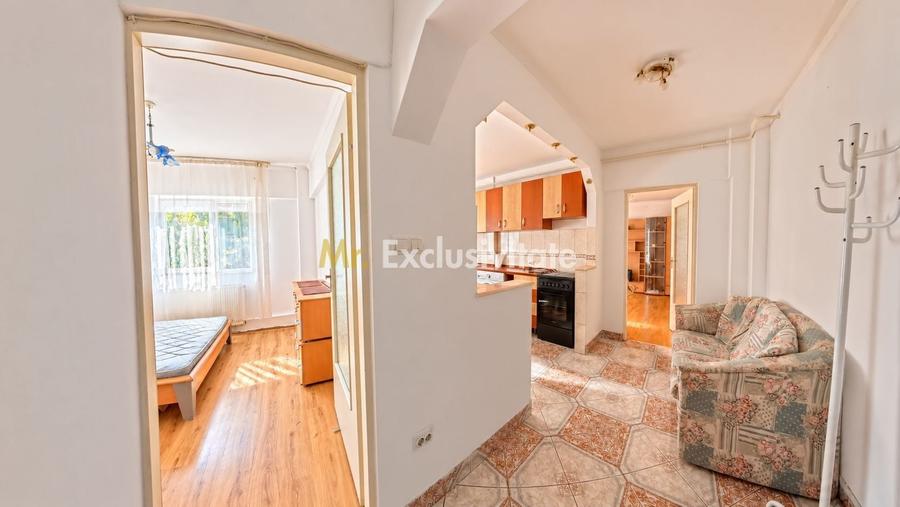Apartament cu 2 camere decomandat, mobilat în Micro 16