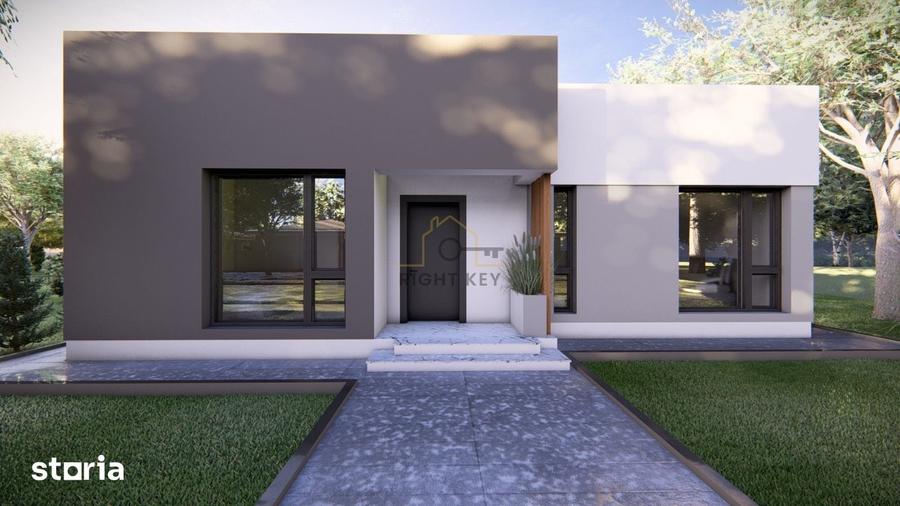 Casa la Rosu Domnesti, 4 Cam, Teren 500mp, Comision 0% - 1