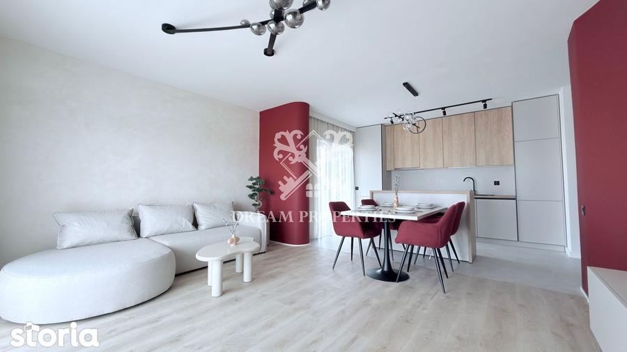 Apartament cu 2 camere, mobilat în Apahida