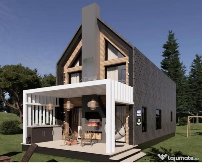 Casa pe Structura Lemn si Panouri SIP - 10